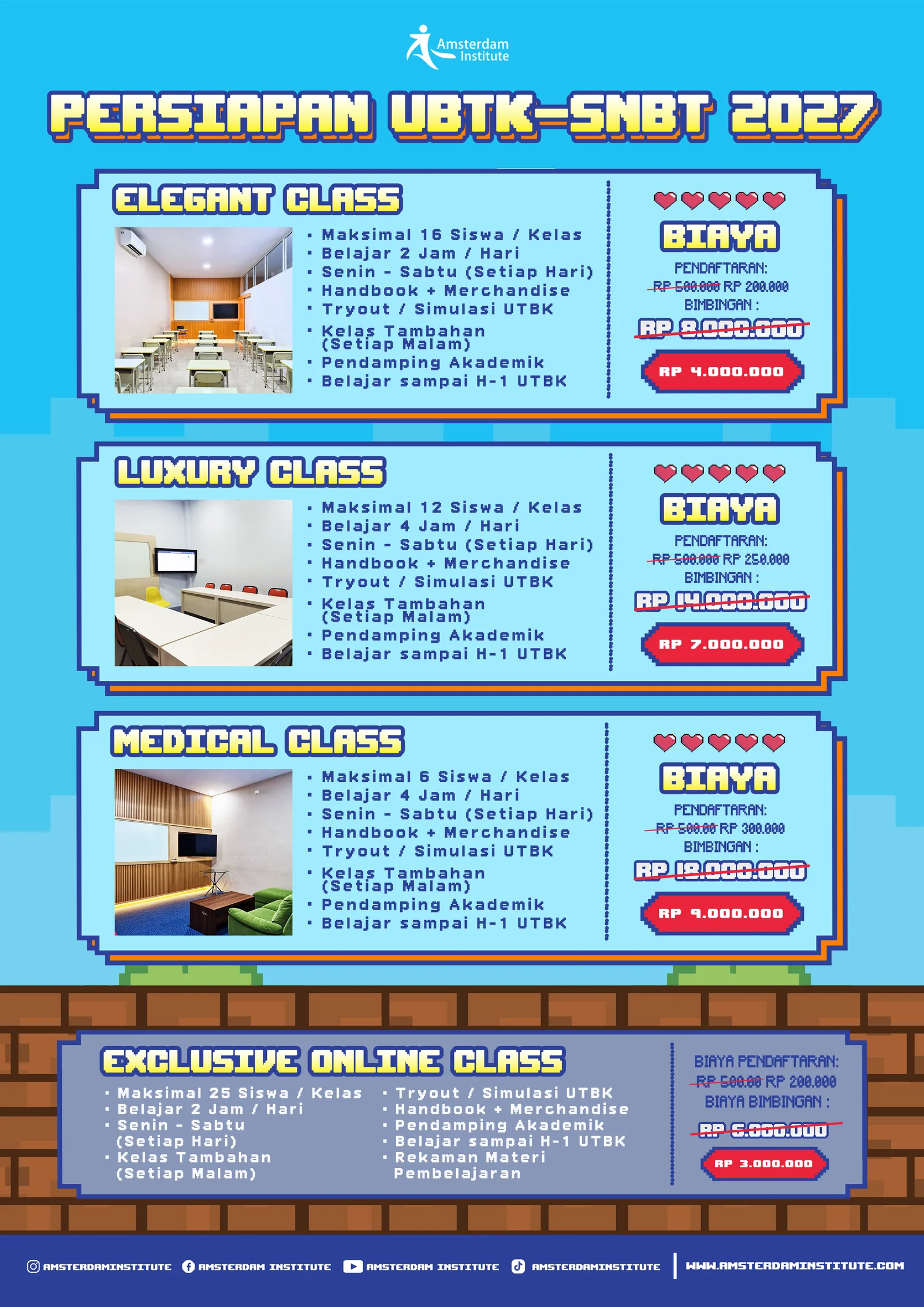 EXCLUSIVE ONLINE CLASS